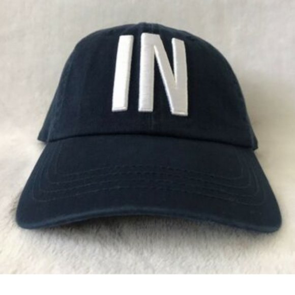 State of Mine Blue IN Indiana Baseball Cap Hat NEW - Picture 3 of 8